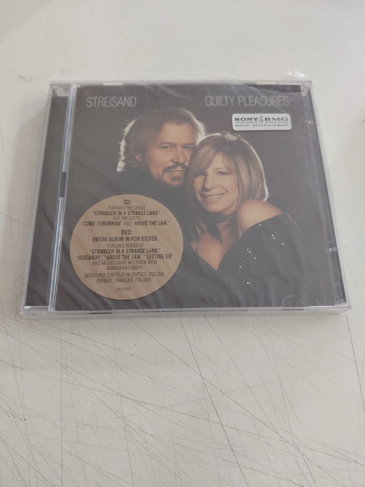 Streisand – Guilty Pleasures - 2005 Almanya Basım - CD+ DVD-Video /Açılmamış Ambalajlı