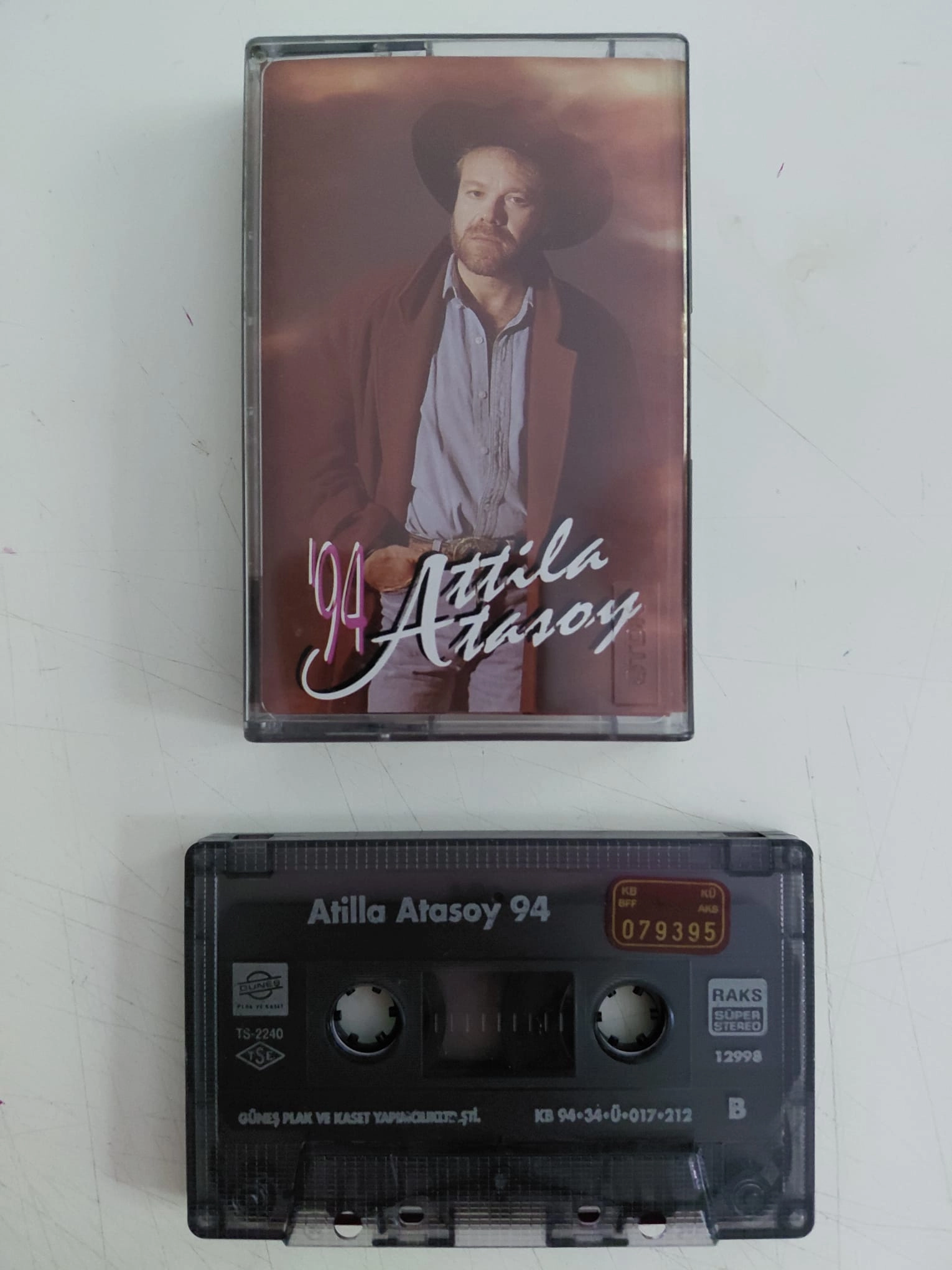 Atilla Atasoy –  Atilla Atasoy’94  - 1994 Türkiye Basım Kaset-2.el