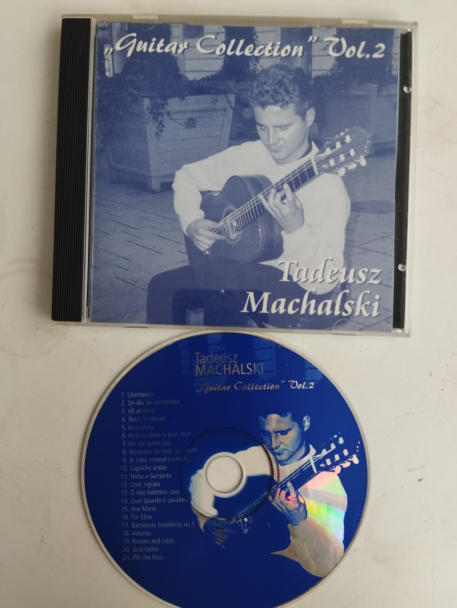Tadeusz Machalski – Guitar Collection Vol.2 – 2002 Polonya Basım 2. El CD Albüm