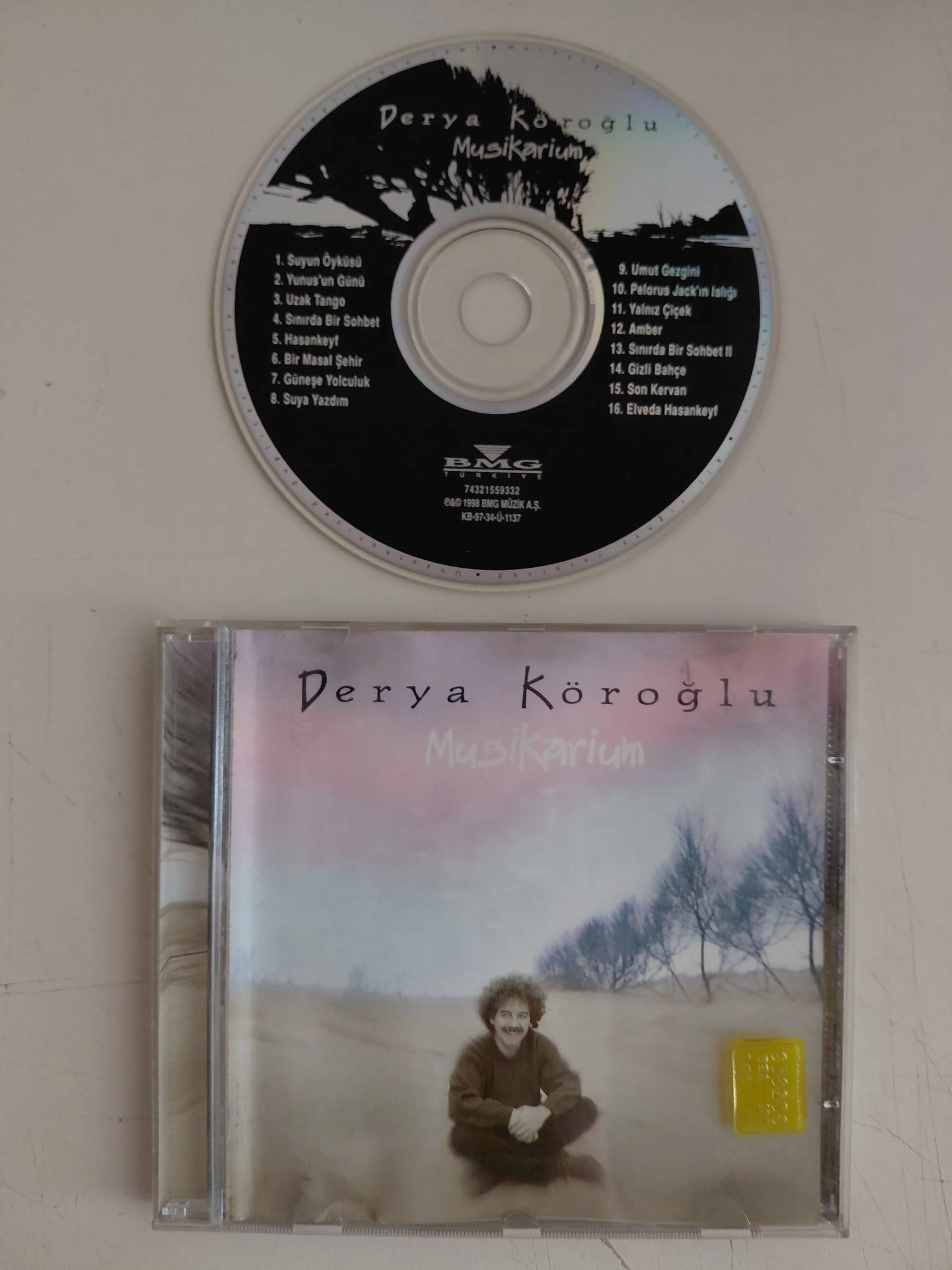 Derya Köroğlu – Musikarium - 1998 Türkiye Basım CD Albüm