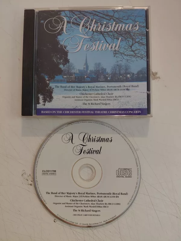 Chichester Cathedral Choir, The St Richard Singers – A Christmas Festival -  CD Albüm -2.el