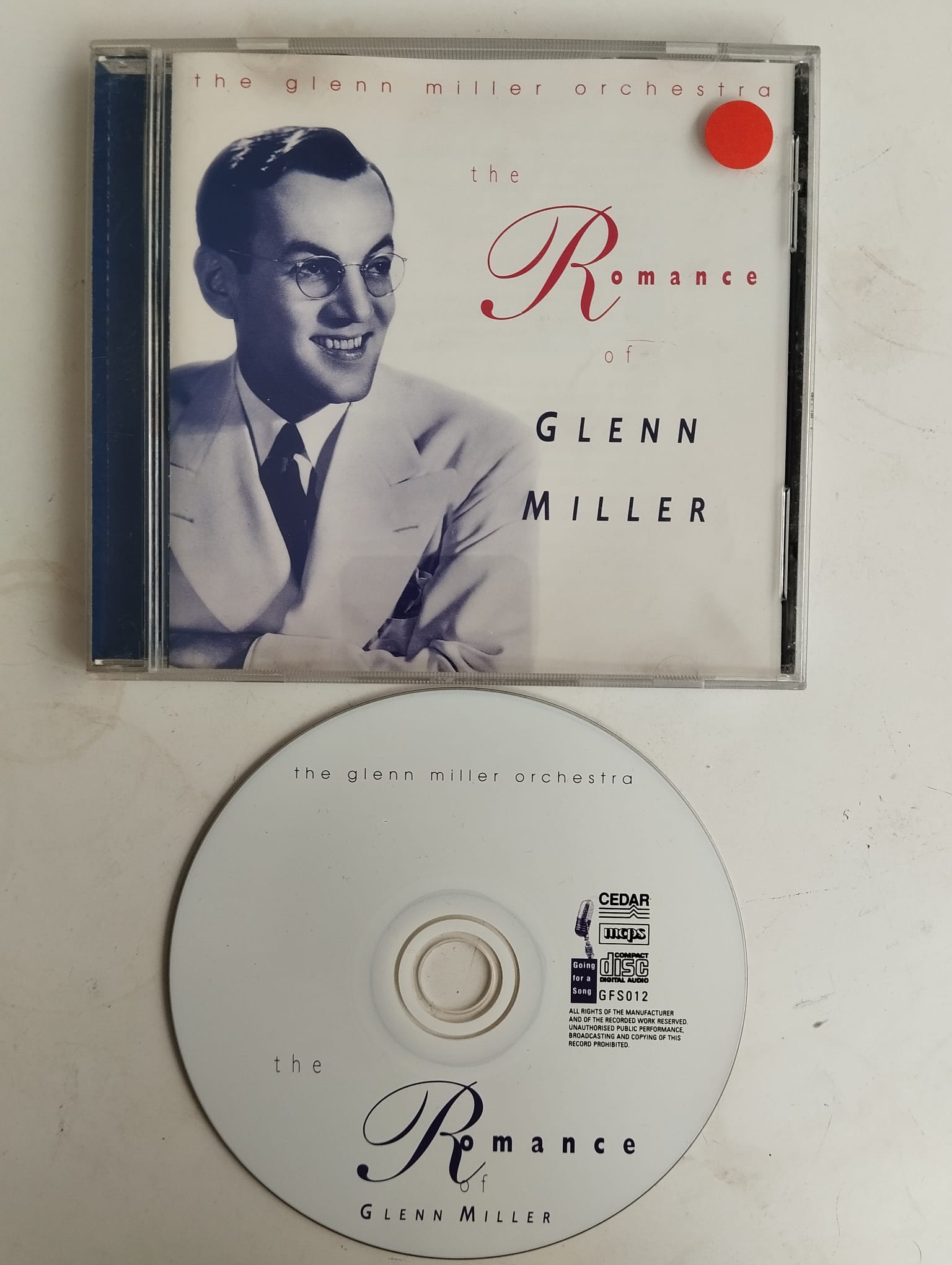 The Glenn Miller Orchestra – The Romance Of Glenn Miller  –  Avrupa Basım  2. El CD Albüm