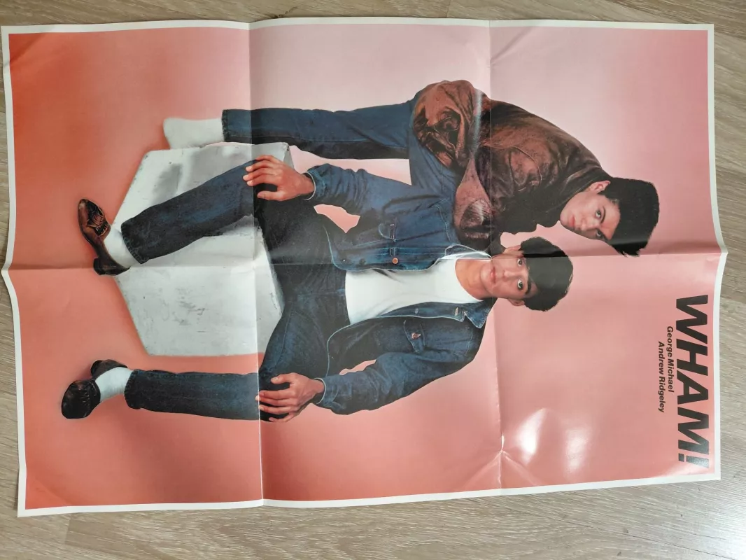 WHAM  –  Club Tropicana  - 1983  Japonya Basım 45lik Plak (Poster Kapak)-2.el