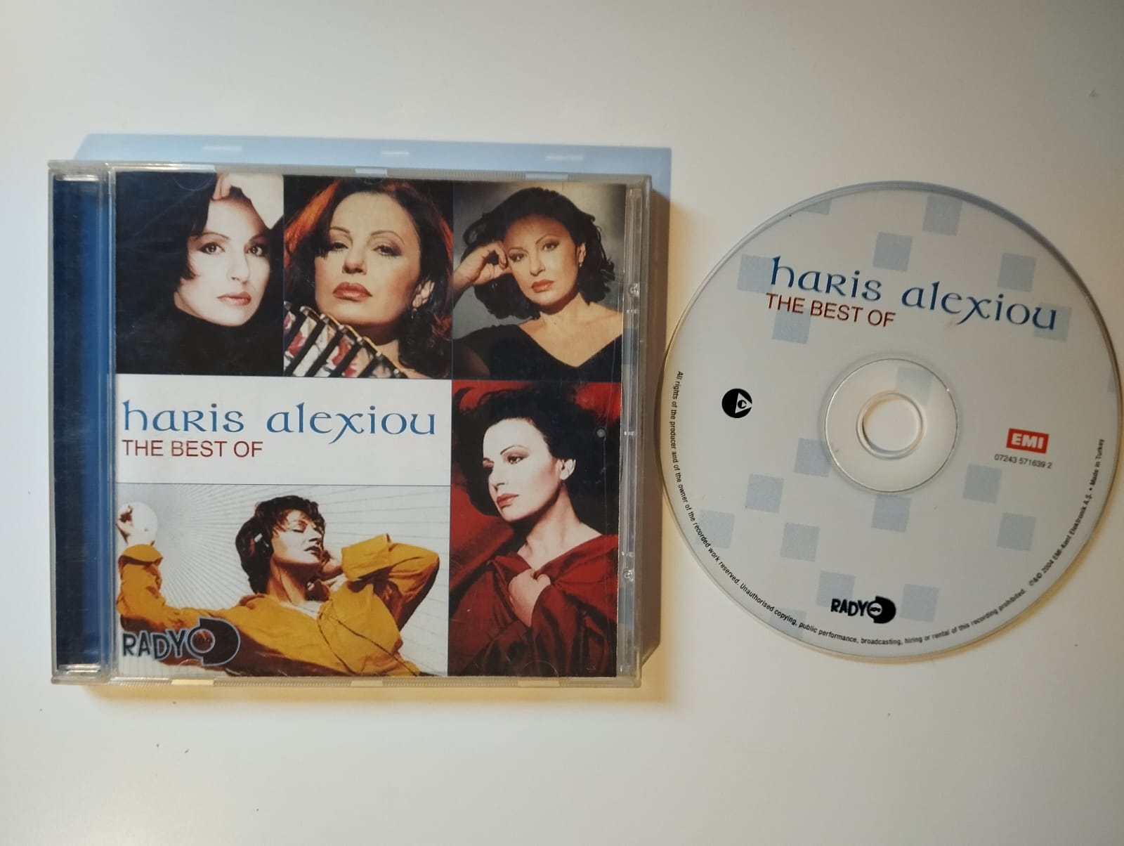 Haris Alexiou – The Best Of - 2004 Türkiye Basım CD Albüm - 2.El