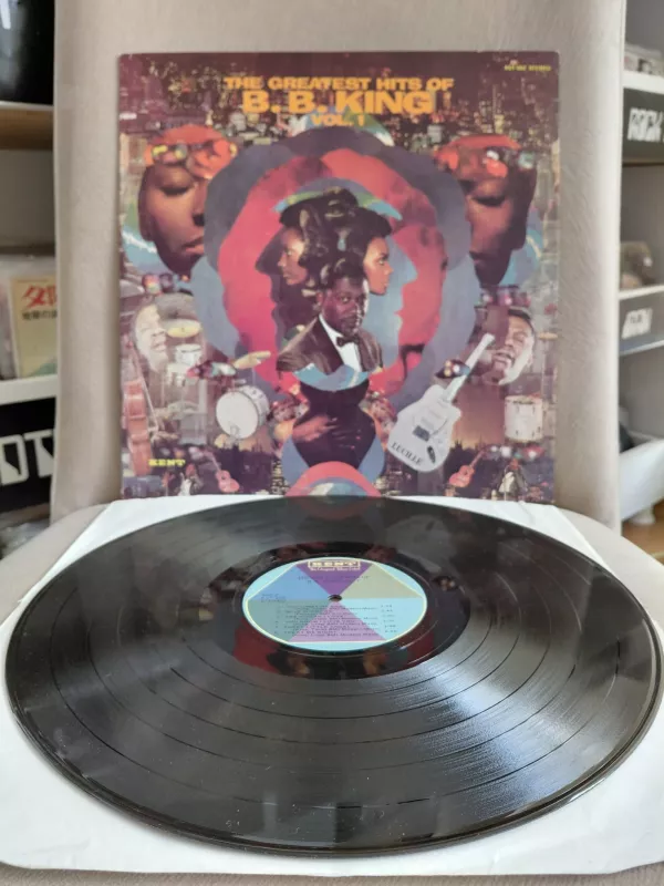 B.B. King – The Greatest Hits Of B.B. King Volume I - 1971 USA Basım Albüm LP Plak-2.el