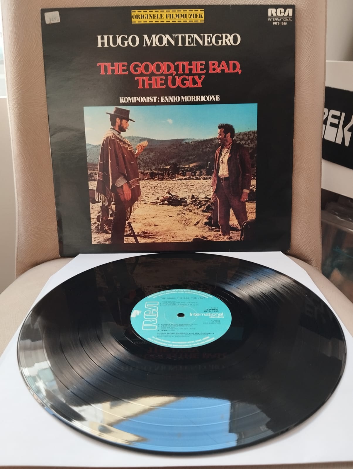 Hugo Montenegro – The Good, The Bad, The Ugly - 1976 Hollanda Basım 33 lük LP Plak-2.el