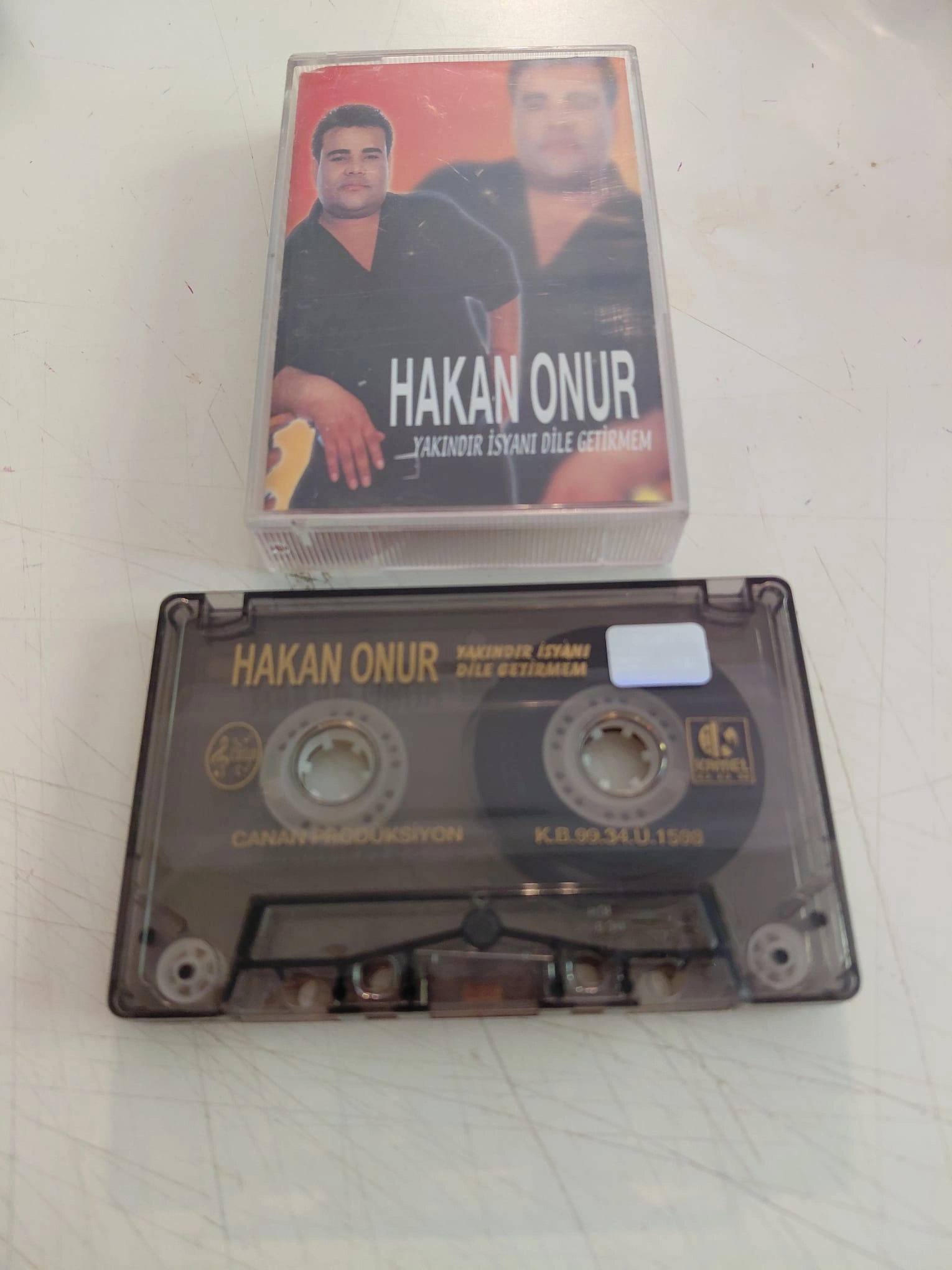 Hakan Onur – Yakındır İsyanı Dile Getirmem  - 1999 Türkiye Basım Kaset Albüm-2.el