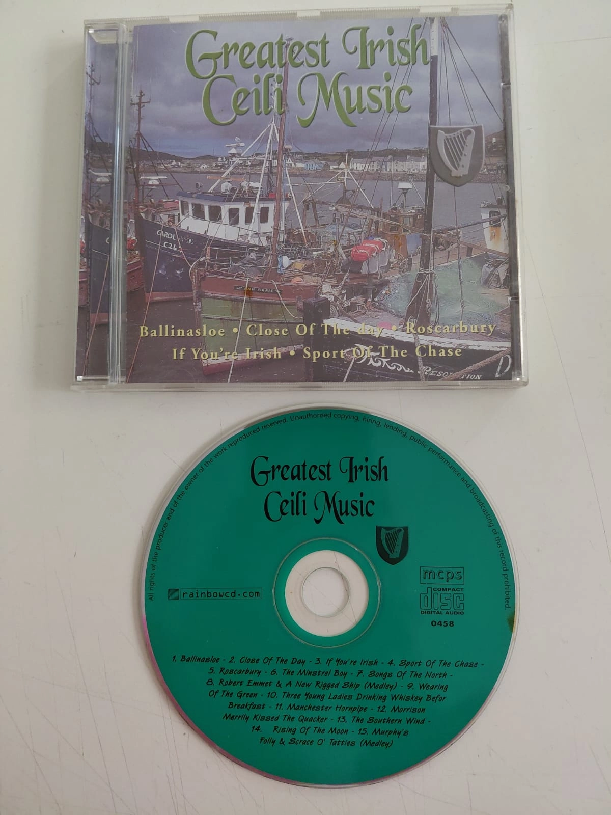 Greatest Irish Ceili Music - 1998  İngiltere Basım CD Albüm-2.el