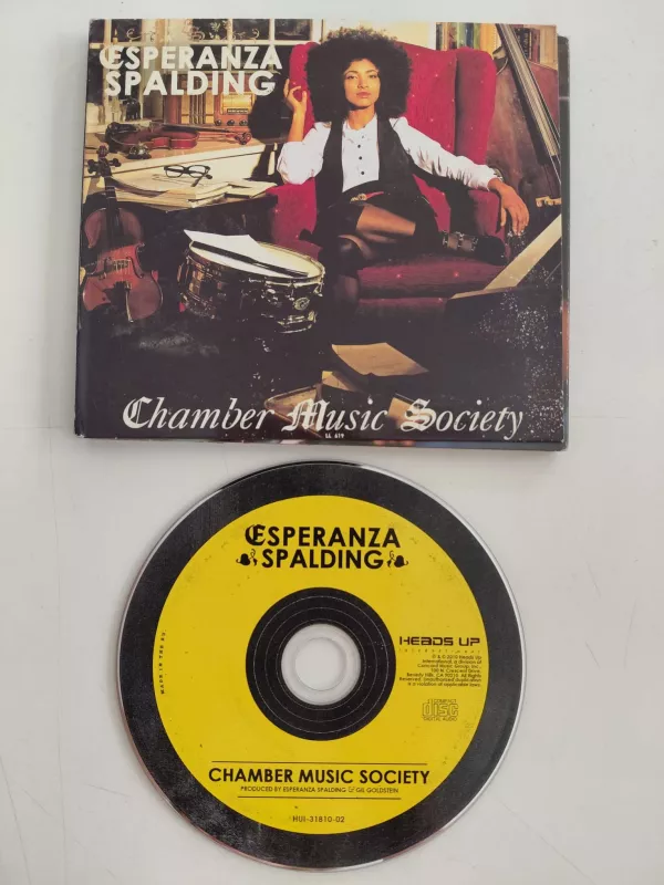 Esperanza Spalding – Chamber Music Society - 2010 USA Basım - CD Albüm-2.el