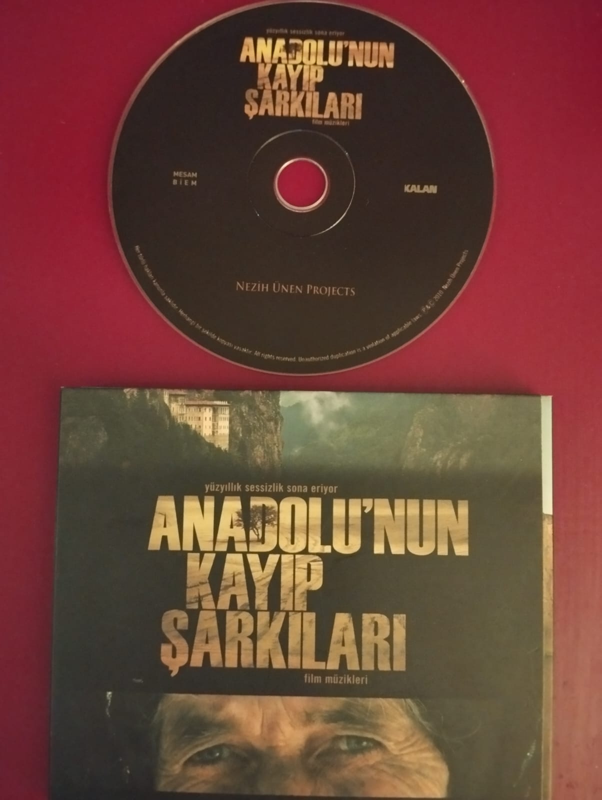 Anadolu’nun Kayıp Şarkıları Film Müzikleri - 2009 Türkiye Basım CD Albüm -2.El