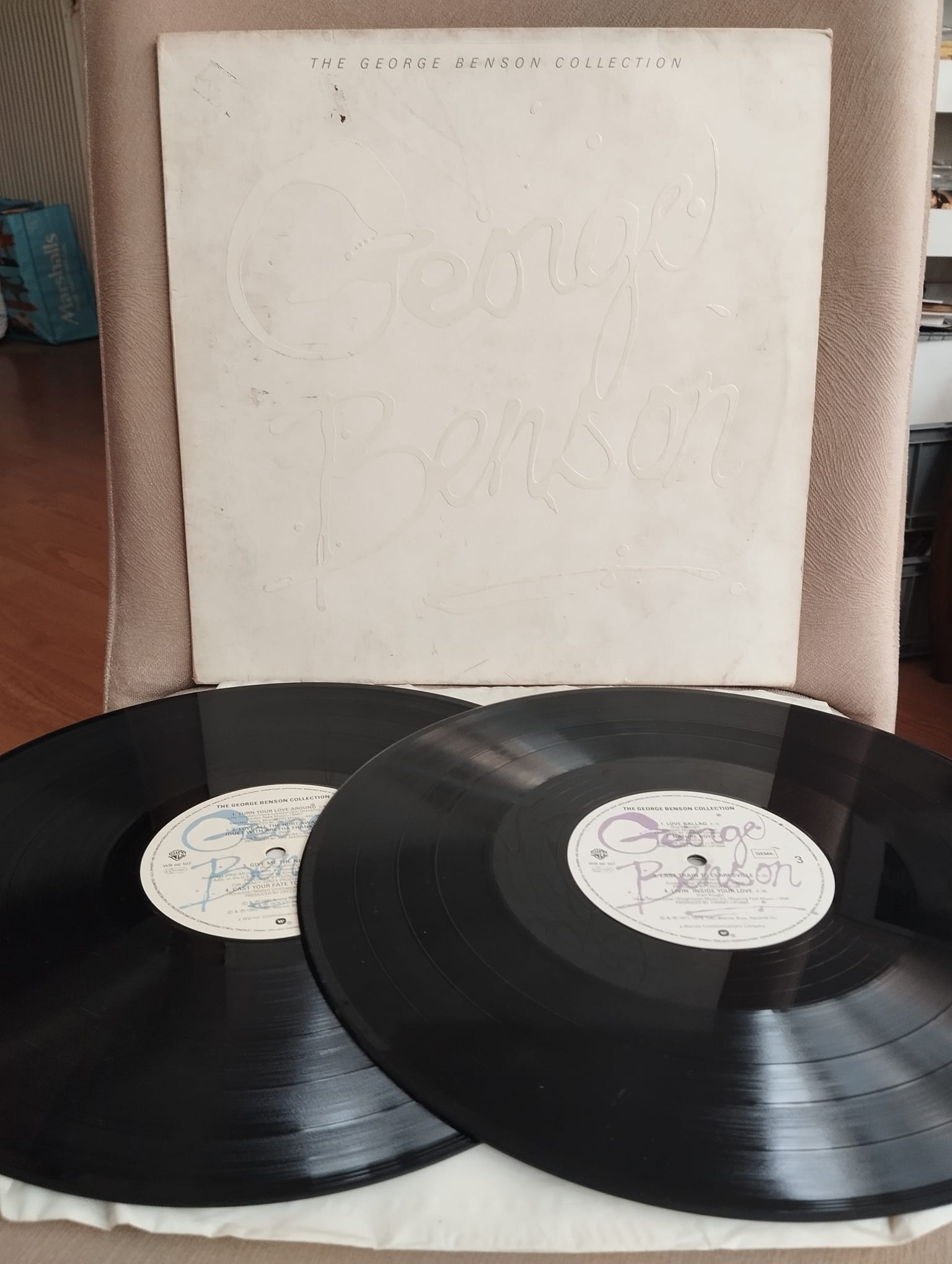 George Benson – The George Benson Collection - 1981 Almanya Basım - Double LP Plak-2.el