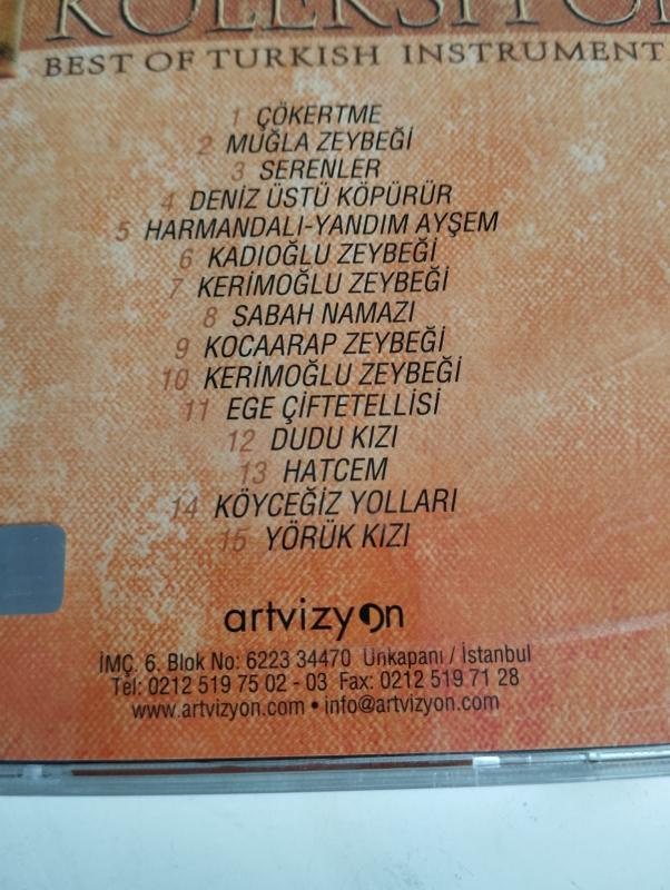 Türkiye Enstrümentalleri Koleksiyon / Ege Zeybek 3 – Türkiye Basım  2. El CD Albüm