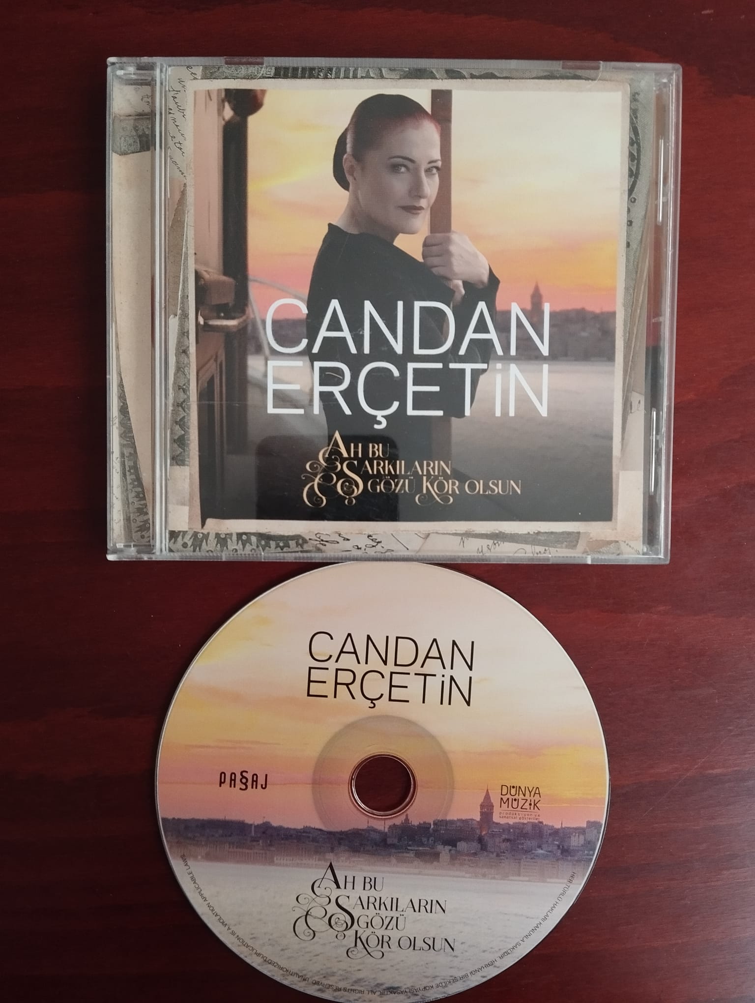 Candan Erçetin – Ah Bu Şarkıların Gözü Kör Olsun - 2015 Türkiye Basım 2. El CD Albüm