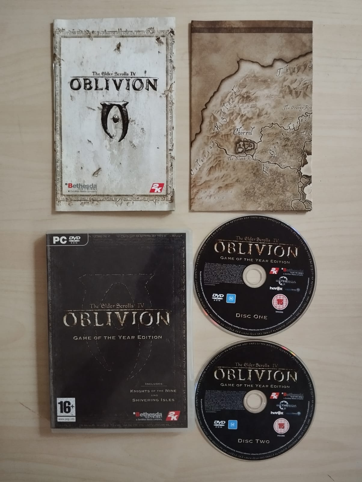 The Elder Scrolls IV: Oblivion GOTY  - PC 2xDVD Room Oyun-2.EL