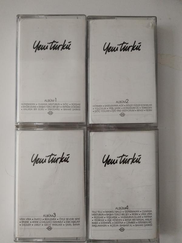 30539197Yeni Türkü – Koleksiyon - 4 Kaset - 1996 Türkiye Basım Kaset