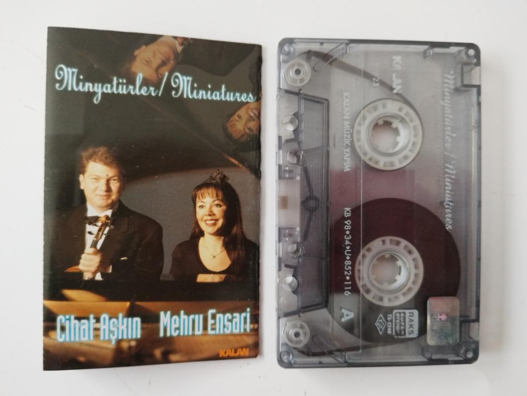Cihat Aşkın, Mehru Ensari – Minyatürler / Miniatures- 1998 Türkiye Basım Kaset