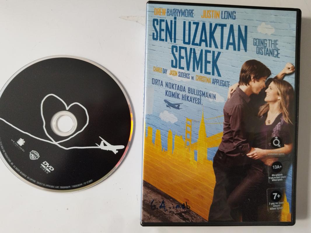 Seni Uzaktan Sevmek -Goıng The Dıstance DVD Film (Drew Barrymore,Justin Long,Charlie Day) -2. El DVD Film