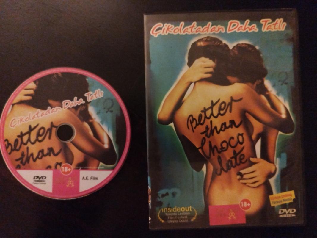 Çikolatadan Daha Tatlı - Better Than Chocolate - Türkçe Dublaj - +18 - 2.El DVD Film