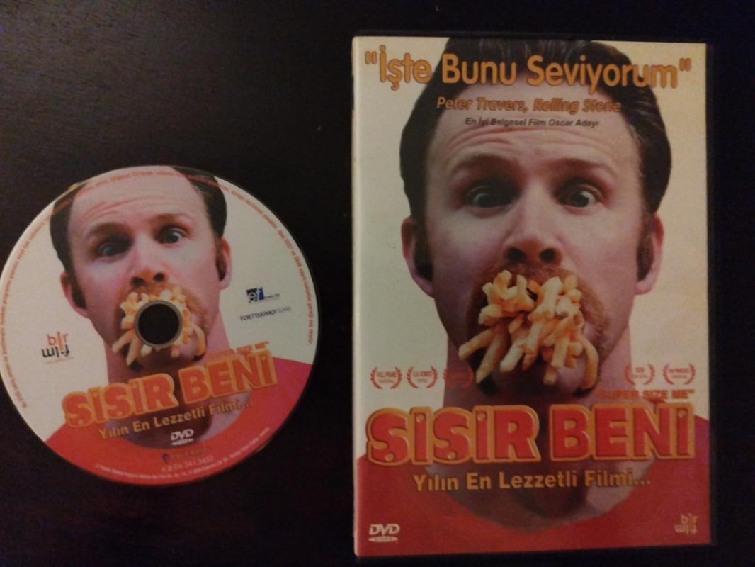 Şişir Beni - Super Size Me - 2. El DVD Film
