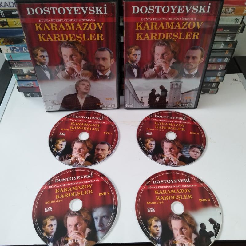 Karamazov Kardeşler Dostoyovski - 2 X DVD Film ( Sergey Gorobohenko )-2. El  DVD Film
