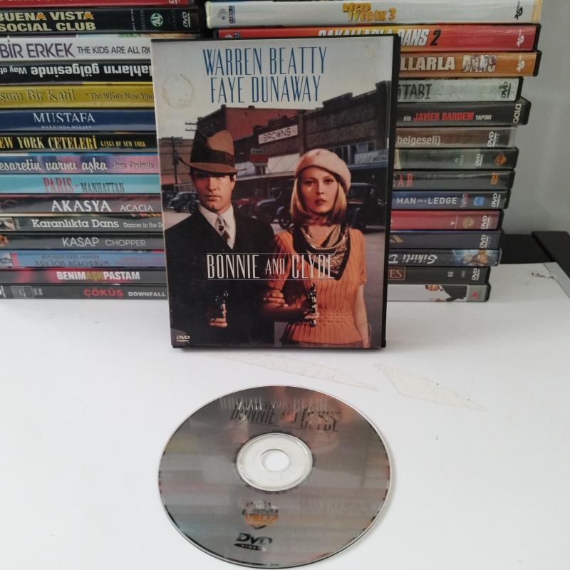 Bonnie And Clyde (Warren Beatty/Faye Dunaway) - 1.Bölge  -2. El Karton Kutu DVD Film