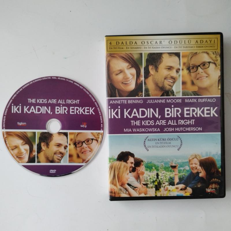 İki Kadın Bir  Erkek ( The Kids Are All Right )  - ANNETTE BENING / JULIANNE MOORE  - 2. El  DVD FİLM