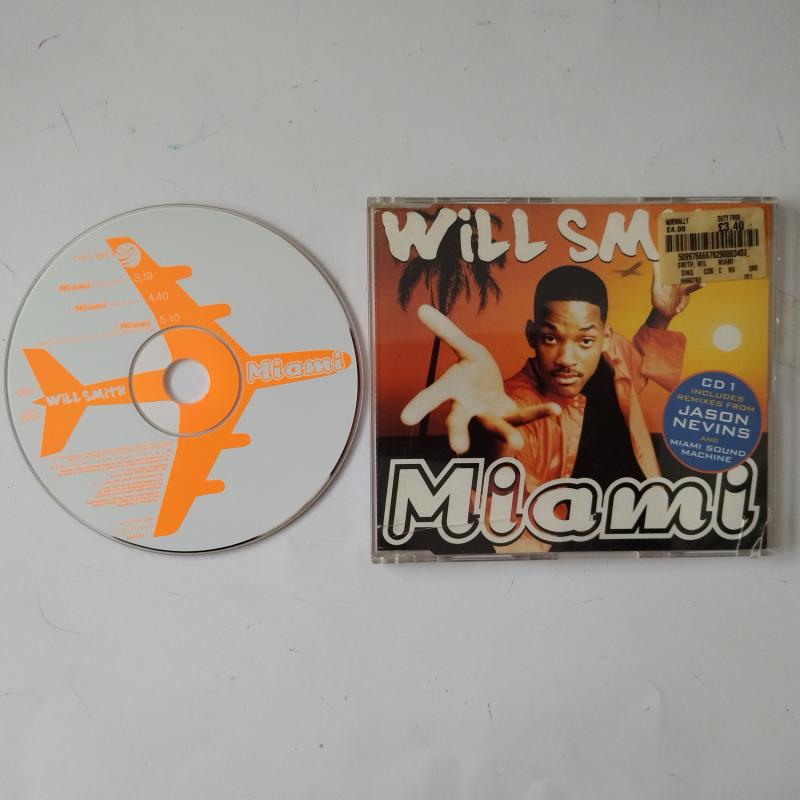Will Smith / Miami -1998 Avrupa Basım 2. El CD Single Albüm
