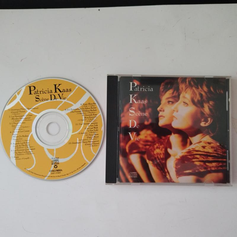 Patricia Kaas ‎– Scène De Vie  - 1990 Amerika Basım 2. El CD Albüm