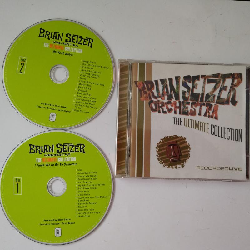 Brian Setzer Orchestra – The Ultimate Collection (Recorded Live) - 2004 Avrupa Basım 2. El 2XCD Albüm