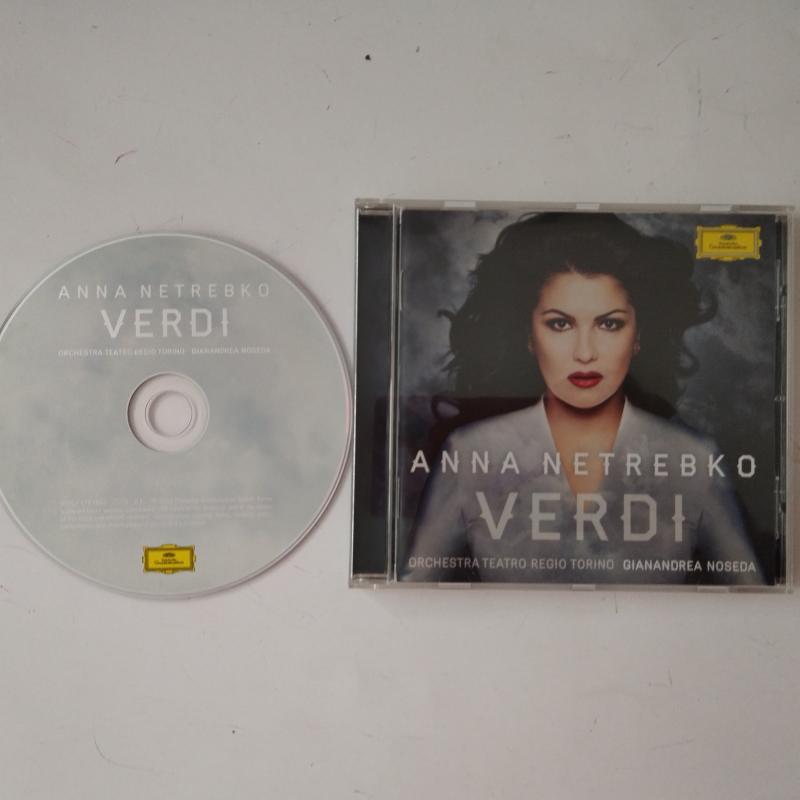 Anna Netrebko, Orchestra Teatro Regio Torino*, Gianandrea Noseda – Verdi -  2013 Almanya Basım  2. El Kitapçıklı CD  Albüm