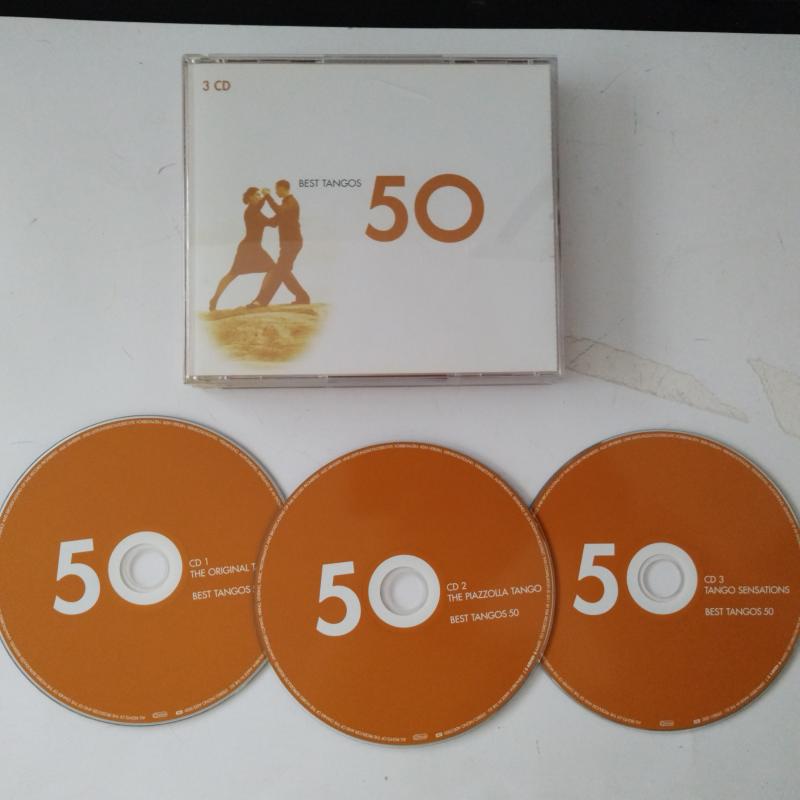 Best Tangos  50  -  2011 Avrupa  Basım  2. El  3XCD  ALBÜM