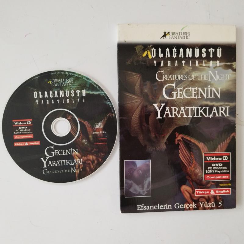 Creatures of The night / Gecenin Yaratıkları   -  2. El  Video Cd -Karton Kapaklı