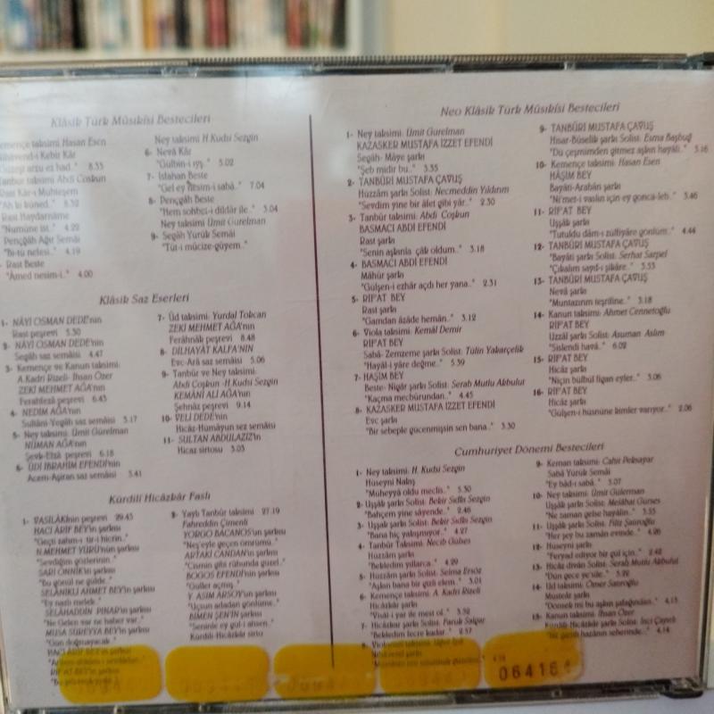 Büyük Besteler Büyük Ustalar     -  2. El  5XCD Albüm -Kitapçıklı