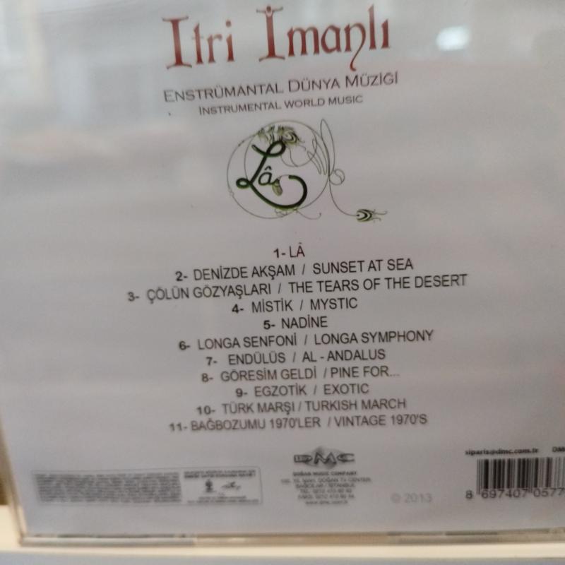 Itri imanlı / La    - 2013 Türkiye  Basım 2. El  CD Albüm