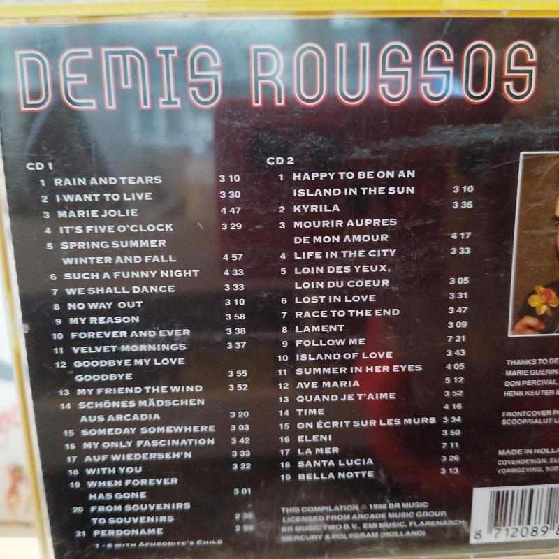 Démis Roussos  /  Forever And Ever  - 1998 Hollanda Basım 2. El  2XCD Albüm