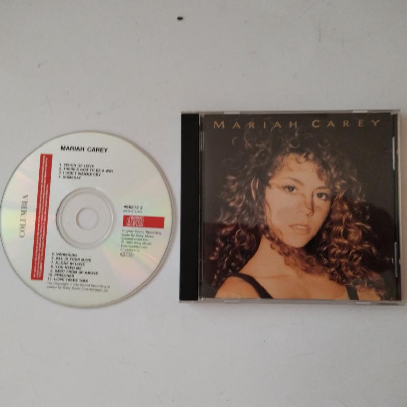 Mariah Carey  –  Mariah Carey - 1990 Avrupa Basım 2. El  CD Albüm