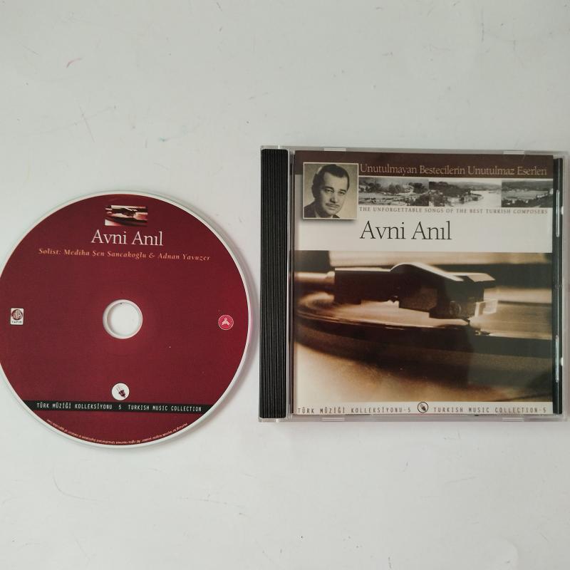Unutulmaz Bestecilerin Unutulmaz Eserleri   Avni Anıl    - 2005 Avrupa  Basım 2. El  CD  Albüm
