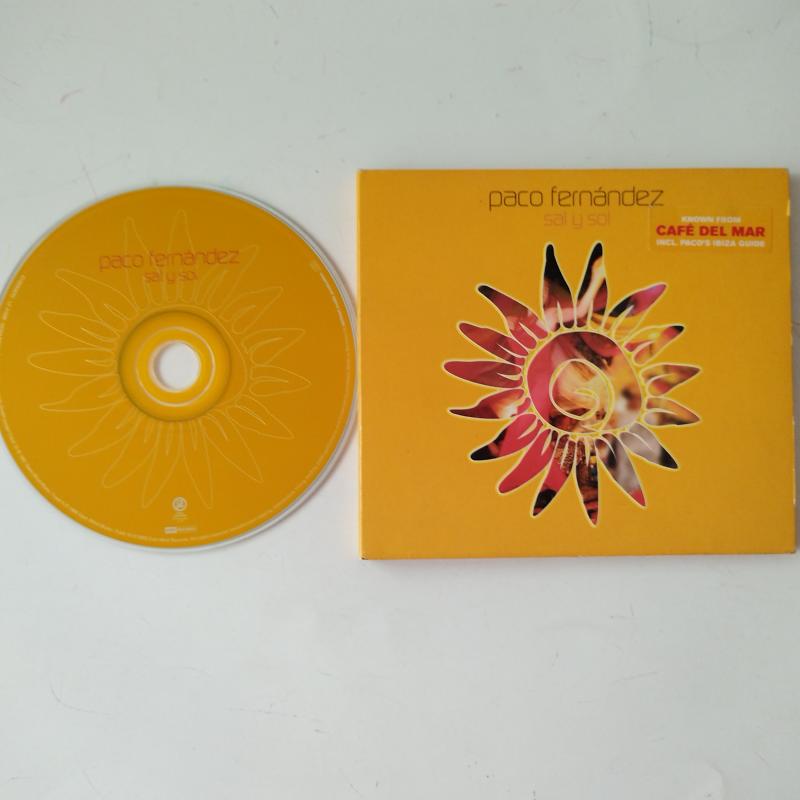 Paco Fernandez –  Sal Y Sol - 2003 Almanya  Basım 2. El  CD Digipak Albüm