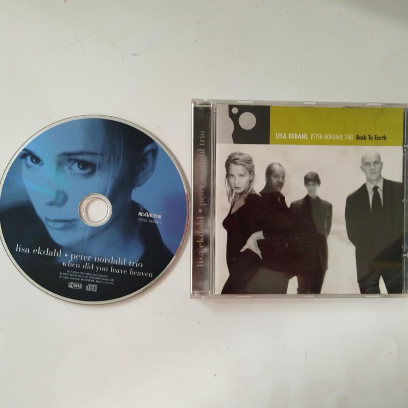 Lisa Ekdahl, Peter Nordahl Trio – Back To Earth - 1995 AVRUPA Basım 2. El CD Albüm
