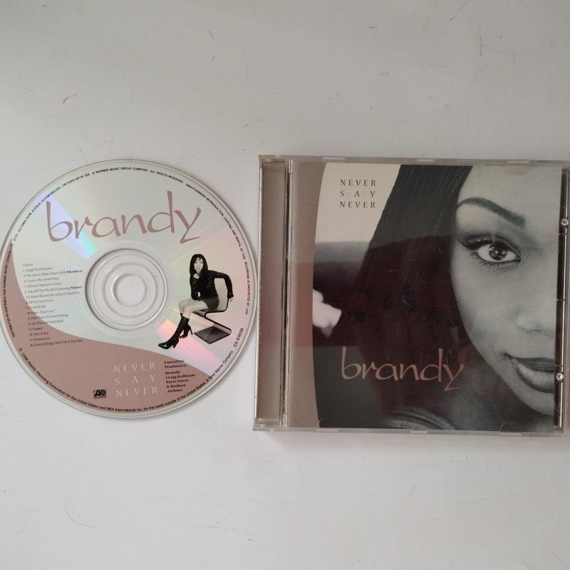 Brandy (2) – Never Say Never - 1998 Amerika Basım 2. El CD Albüm