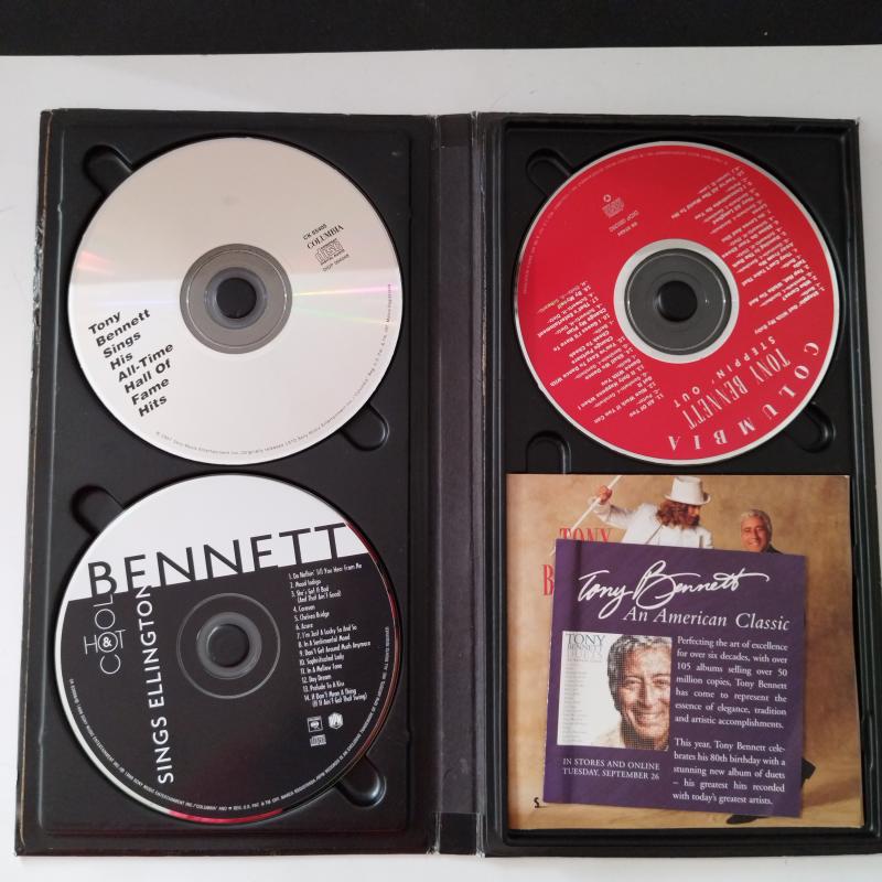 Tony Bennett ‎–  Hall Of Fame Hits  - 2006 Amerika  Basım 2. El  3XCD  Albüm