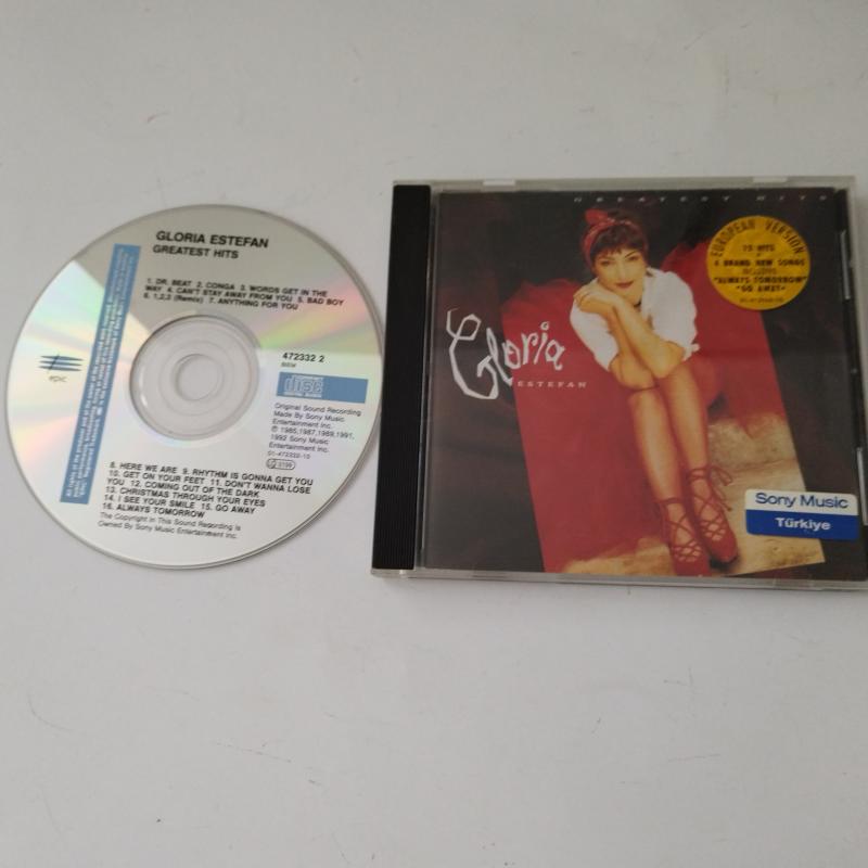 Gloria Estefan – Greatest Hits - 1992 Avusturya Basım 2. El CD Albüm