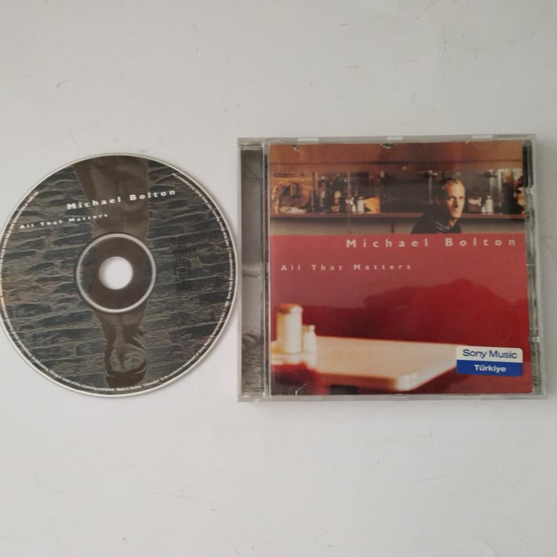 Michael Bolton – All That Matters - 1997 Avusturya Basım 2. El CD Albüm