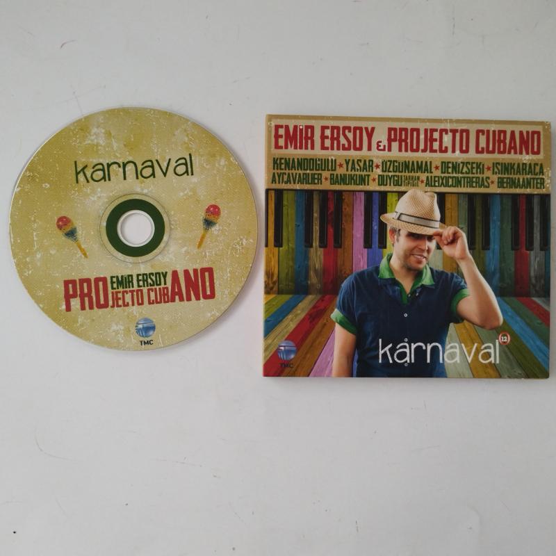 Emir Ersoy & Projecto Cubano – Karnaval - 2012 Türkiye Basım 2. El Digipak CD Albüm