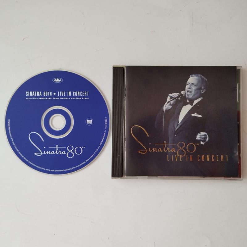 Frank Sinatra – Sinatra 80th Live In Concert - 1995 Hollanda Basım 2. El CD Albüm