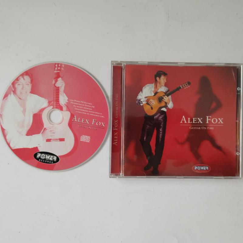 Alex Fox / Guitar On Fire – 1999 Yurtdışı Basım - 2. El CD Albüm