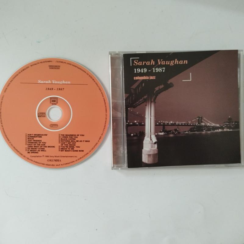 Sarah Vaughan – 1949-1987 –2003 Fransa Basım - 2. El CD Albüm