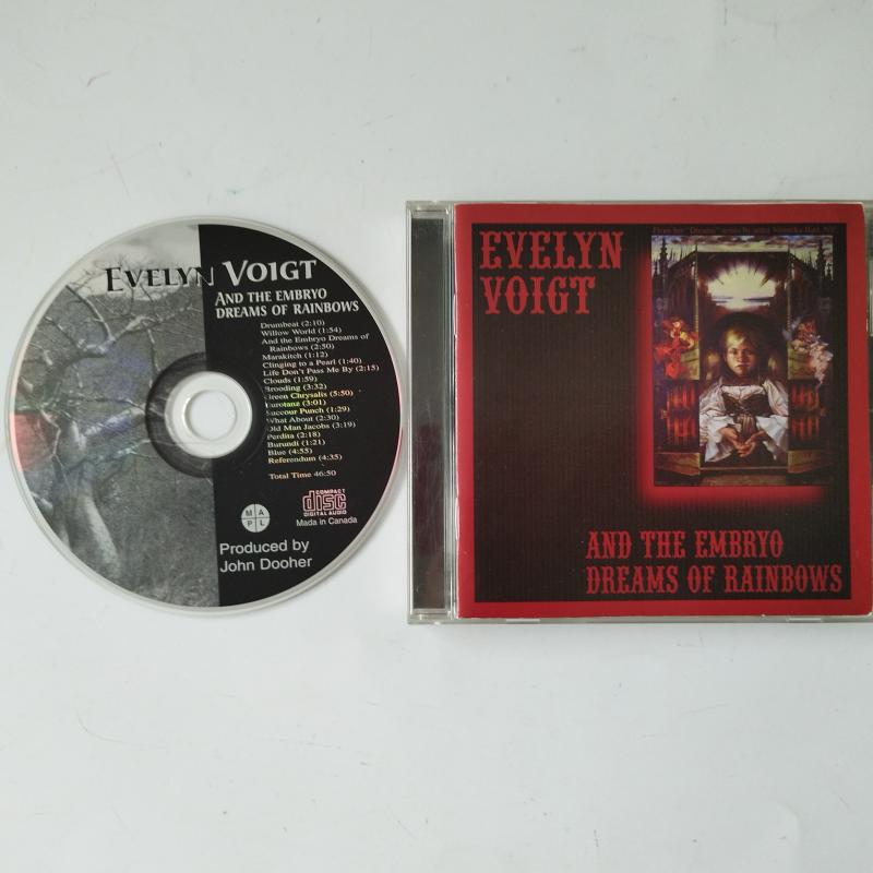 Evelyn Voigt – And The Embryo Dreams Of Rainbows – Kanada Basım - 2. El CD Albüm