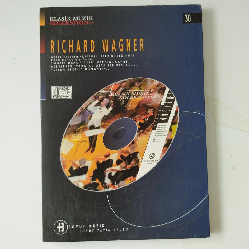 Richard Wagner  / Klasik Müzik Koleksiyonu-30   – Türkiye Basım -  2. El  CD Albüm+Kitapcık
