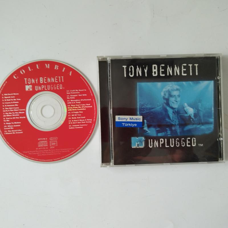 Tony Bennett – MTV Unplugged – 1994 Avrupa Basım - 2. El CD Albüm